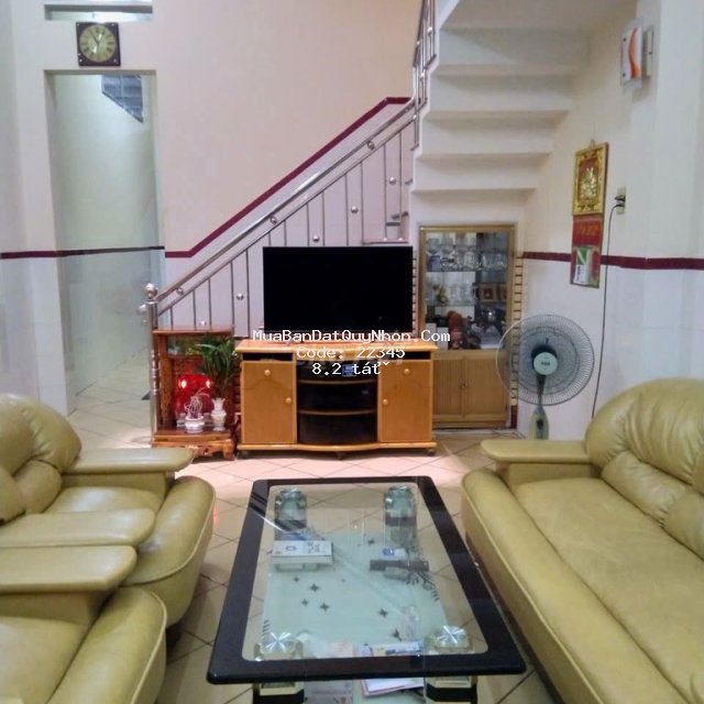 Bán nhà mặt tiền tăng bạt hổ, tp quy nhơn. dt 63,22m2 giá 8,2 tỷ tl