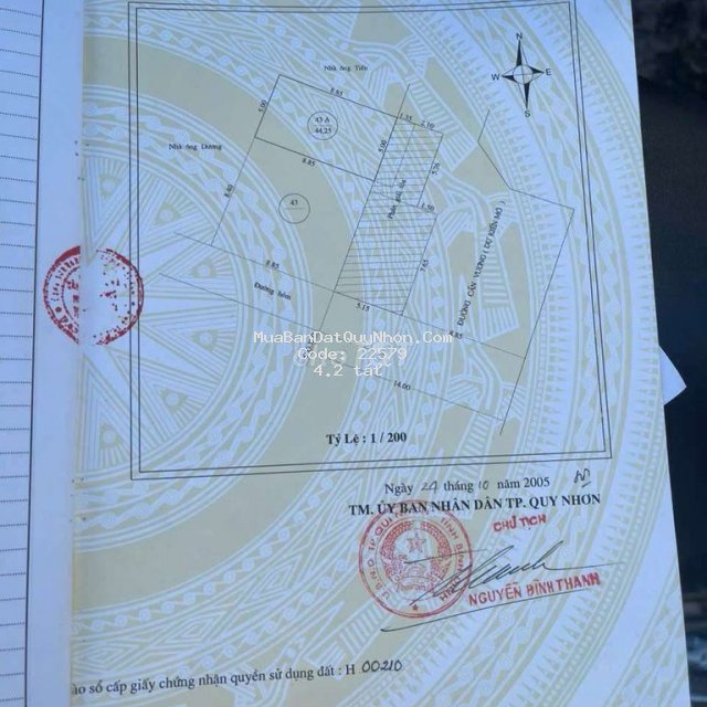 Cần bán căn nhà 3 tầng mặt tiền đường cần vương