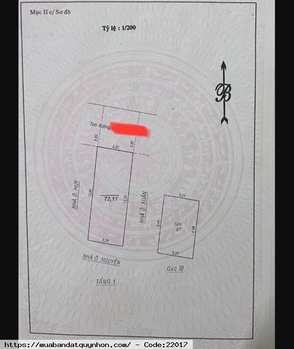 Chính chủ cần bán nhà dt 72m2 mặt tiền gần Chợ Đầm tp Quy Nhơn Chính chủ cần bán nhà dt 72m2 mặt tiền gần Chợ Đầm tp Quy Nhơn