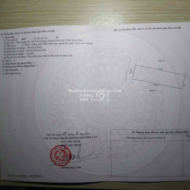 đất sổ hông riêng
