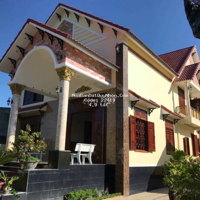 Nhà biệt thự, 500m2 thổ cư, tuy phước - bình định