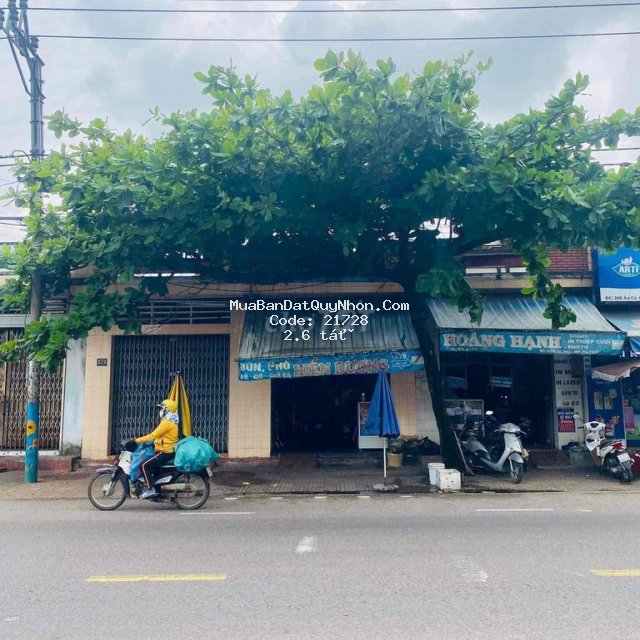Nhà mặt tiền gần chợ phú tài 77m2