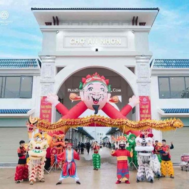Phố chợ an nhơn - bình định.sổ đỏ , 100m2. chính chủ