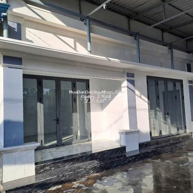 Bán căn nhà vườn thanh long phước mỹ quy nhơn  mặt tiền 32m  2,7  tỉ