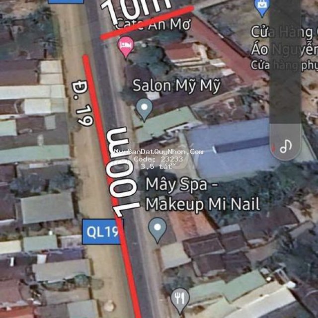 Bán đất thọ lộc, nhơn thọ, tx an nhơn