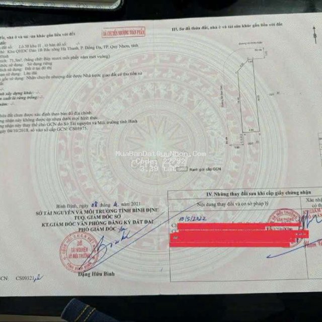 Bán lô đất góc 2 mặt tiền đường bùi đức sơn - vũ đình huấn Bán lô đất góc 2 mặt tiền đường bùi đức sơn - vũ đình huấn