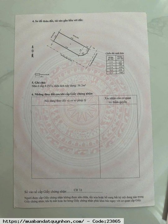 Bán nhà căn góc mặt tiền đặng trần côn tp quy nhơn 