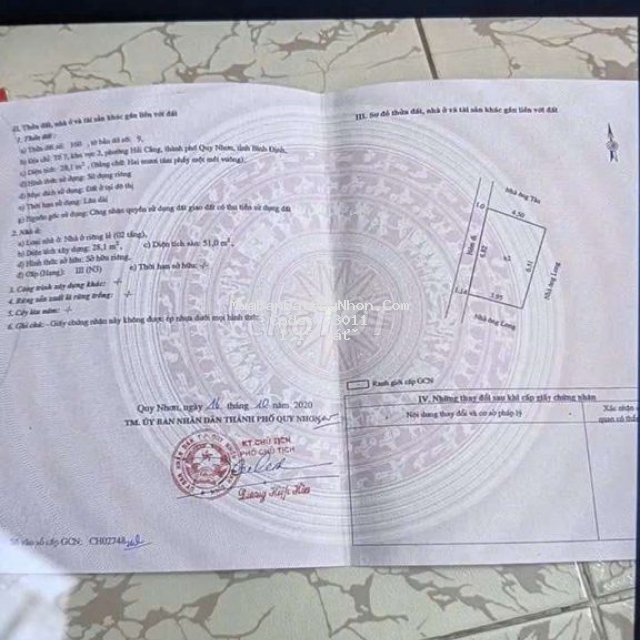 Bán nhà hẻm 43 bùi xuân phái, quy nhơn Bán nhà hẻm 43 bùi xuân phái, quy nhơn