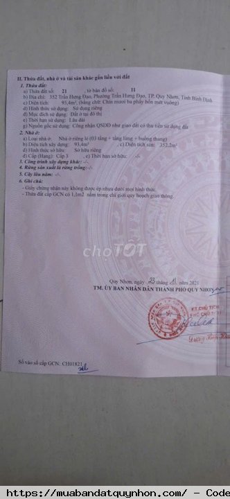 Bán nhà tại trục đường chính, 352 trần hưng đạo Bán nhà tại trục đường chính, 352 trần hưng đạo