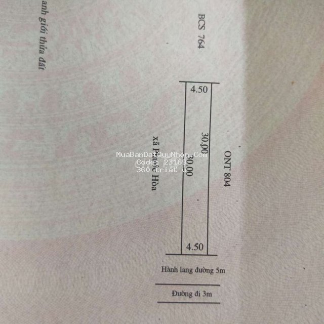 Cần bán gấp miếng đất thổ cư.gần chùa long tường