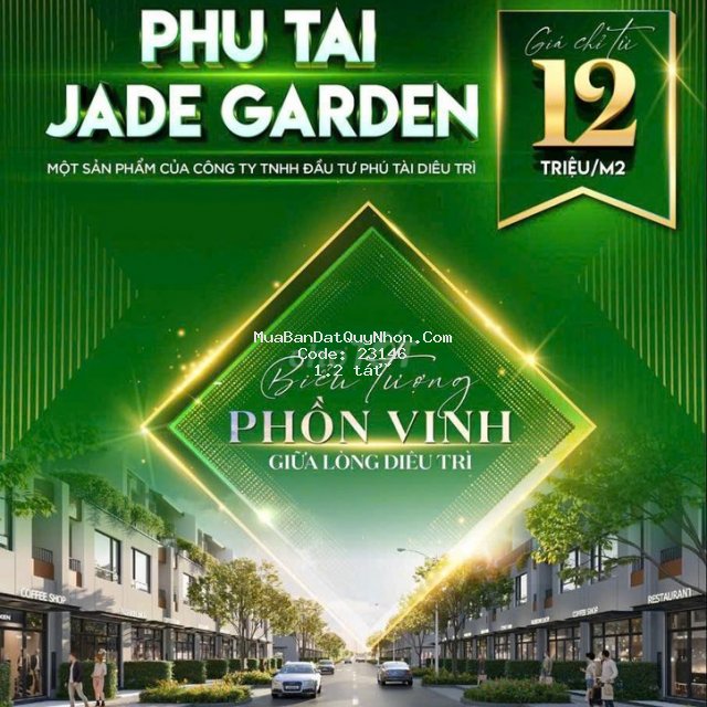 🌿 chỉ 12 triệu/m², tại sao phú tài diêu trì đang được săn đón đến vậy?