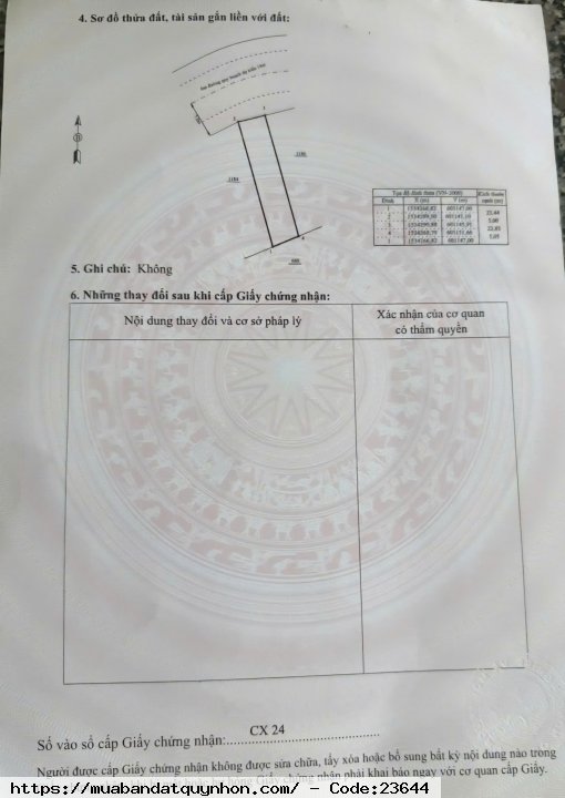 Chủ đất cần bán gấp lô đất 115m² tại Mỹ Cang, Tuy Phước, Bình Định Chủ đất cần bán gấp lô đất 115m² tại Mỹ Cang, Tuy Phước, Bình Định