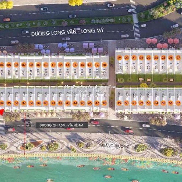 Hiếm! căn gốc nhà phố trên tuyến đường 42m long vân - solera quy nhơn Hiếm! căn gốc nhà phố trên tuyến đường 42m long vân - solera quy nhơn