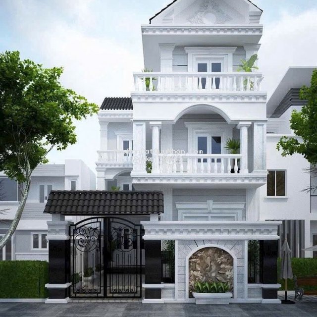 Bán biệt thư 3 tầng cách biển vài trăm mét 