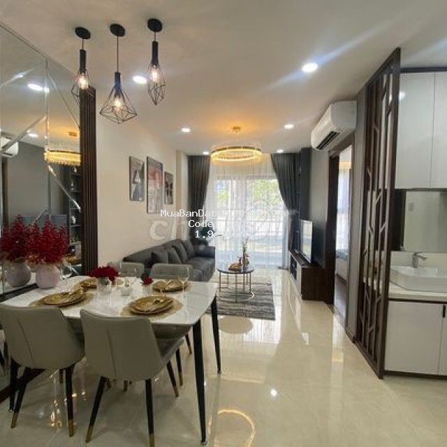 Bán căn hộ 2pn phú tài central life 54,78m2, giá từ 1tỷ 96