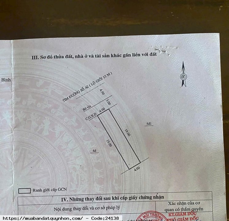 📍 BÁN ĐẤT ĐÊ ĐÔNG - NHƠN BÌNH - GẦN ĐH FPT - GIÁ 3 TỶ 390