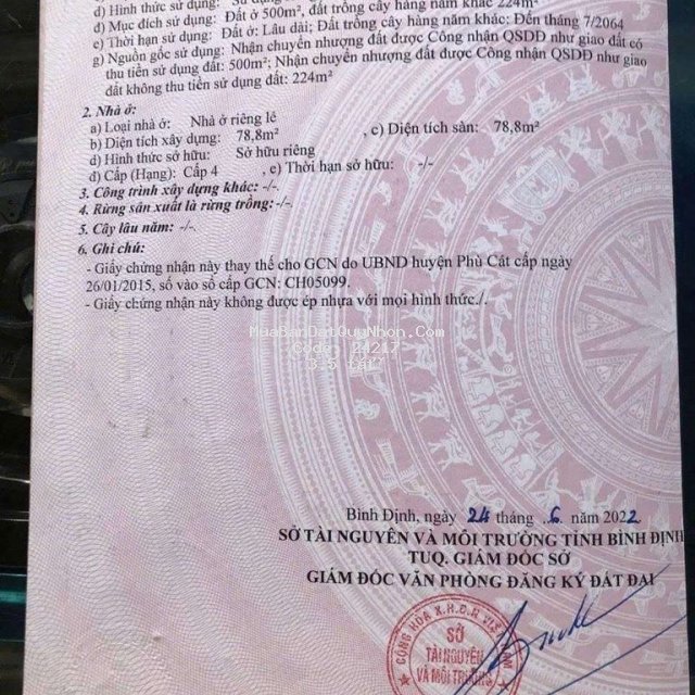 Bán đất ở gần bệnh viện phù cát