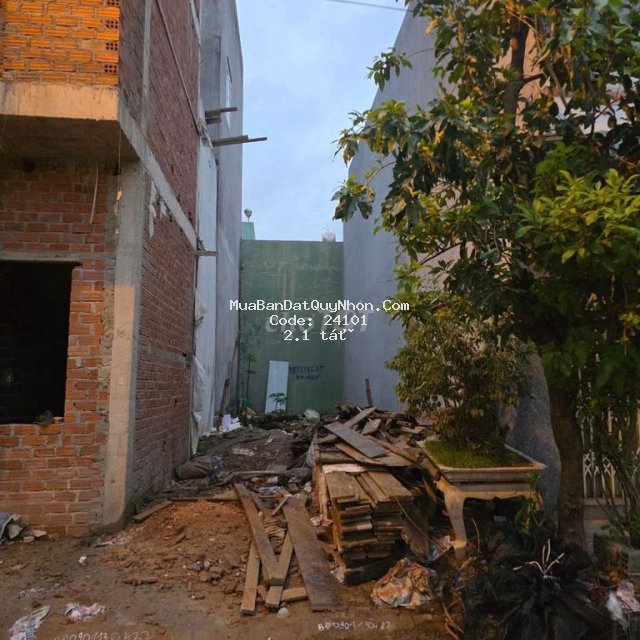 Bán lô đất mặt tiền đường lý tế xuyên, nhơn bình, quy nhơn