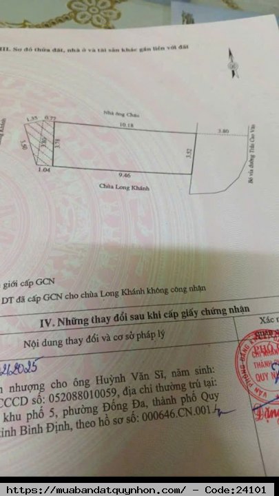 BÁN NHÀ 1 TRỆT 1 LẦU MẶT TIỀN TRẦN CAO VÂN – SỔ ĐỎ CHÍNH CHỦ