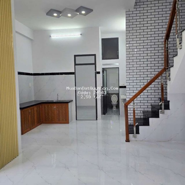 Bán nhà hẻm nguyễn thái học, quy nhơn. gần đường lý thái tổ