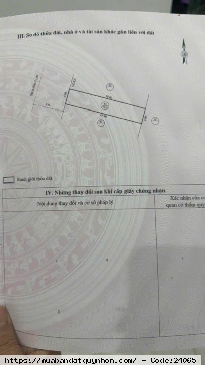 Bán nhà mặt tiền Ỷ Lan – Trung tâm Quy Nhơn – Ngang 4m đẹp, gần Chợ Đầm