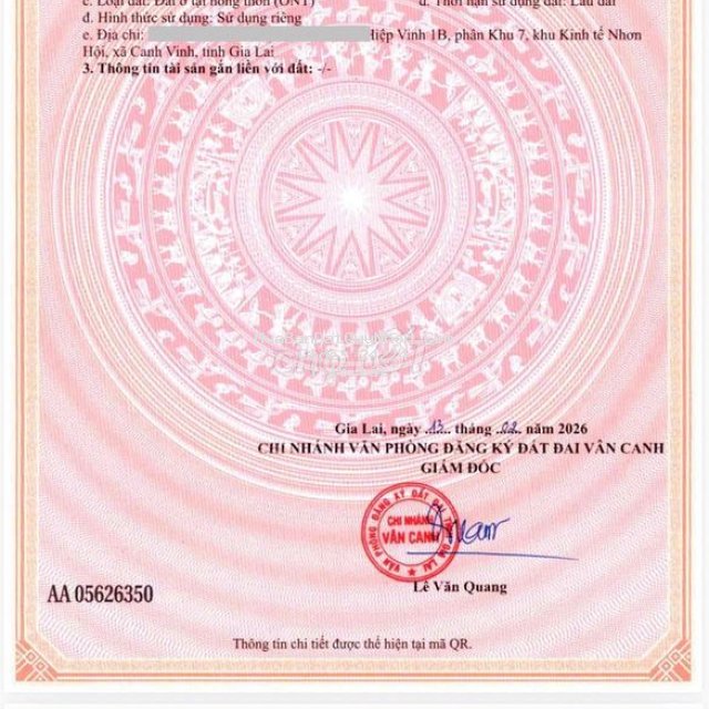 Chính chủ-kẹt tiền-bán gấp-lô đất 200m2 giá rẻ - vsip