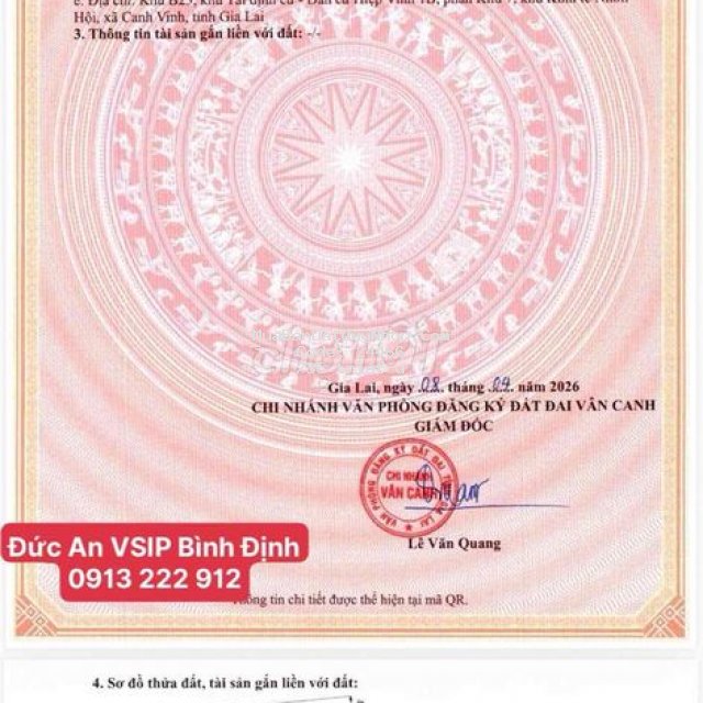 đất nền becamex vsip bình định sổ sẵn