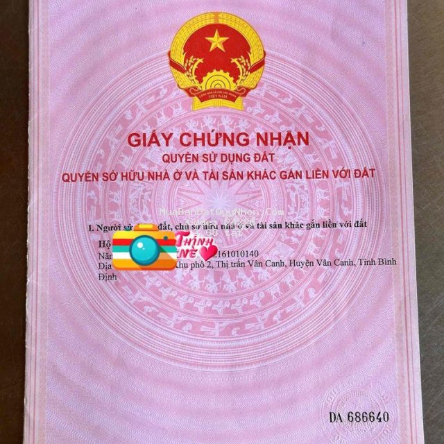 Nhà mặt tiền 12x50 giá tốt tại vân canh