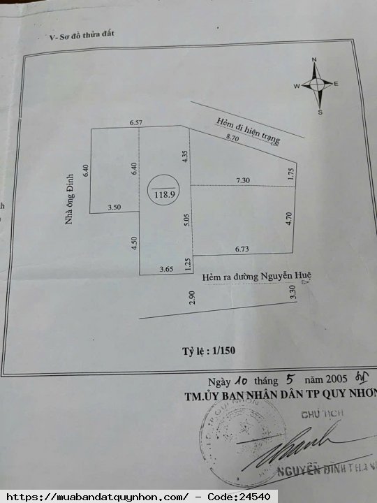 SIÊU PHẨM NHÀ TRUNG TÂM QUY NHƠN - 119M2 - CÁCH BIỂN CHỈ 200M SIÊU PHẨM NHÀ TRUNG TÂM QUY NHƠN - 119M2 - CÁCH BIỂN CHỈ 200M