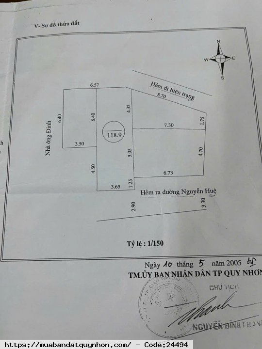 💎 SIÊU PHẨM TRUNG TÂM QUY NHƠN - CÁCH BIỂN CHỈ 200M - DIỆN TÍCH RỘNG 119M2 💎