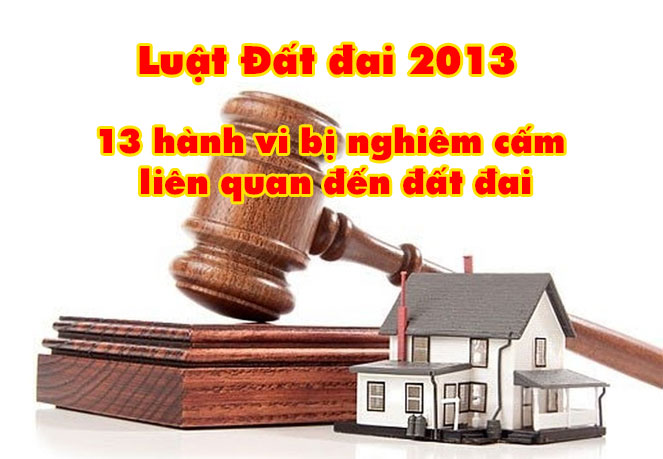 13 hanh vi bi nghiem cam lien quan den dat dai