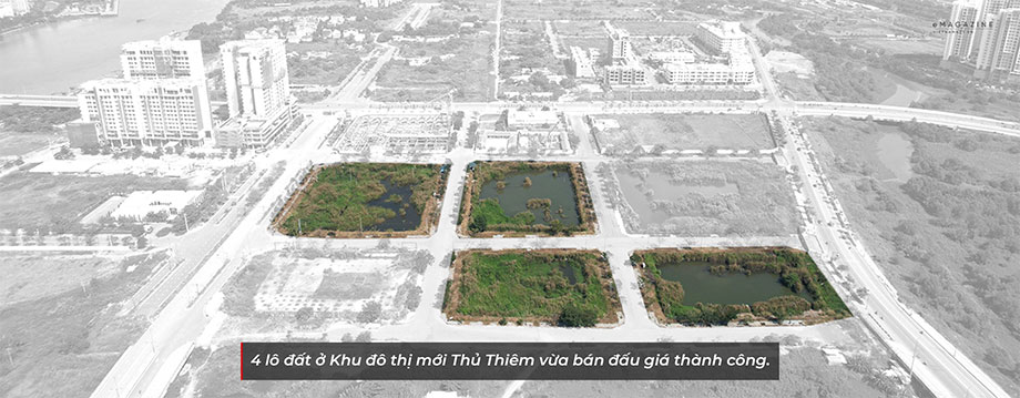 4 lô đất vàng thủ thiểm giá 2,4 tỷ mỗi mét vuông  quận 2 - HCM