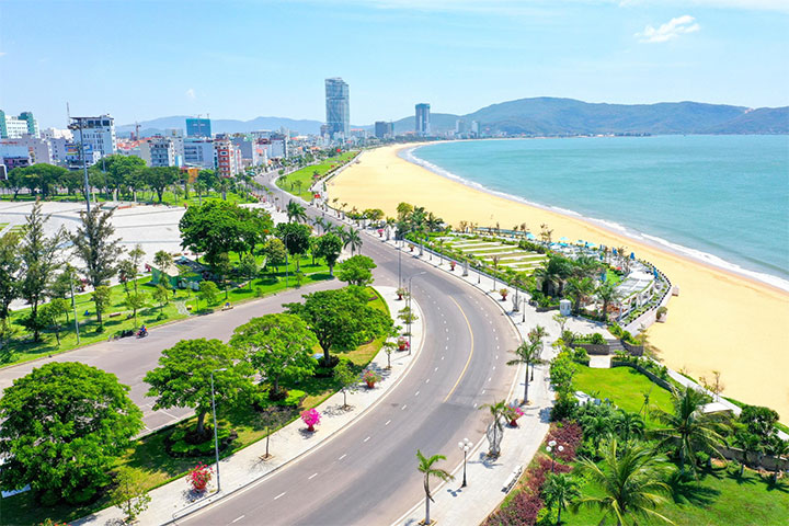 Du lich quy nhon voi ha tang dong bo
