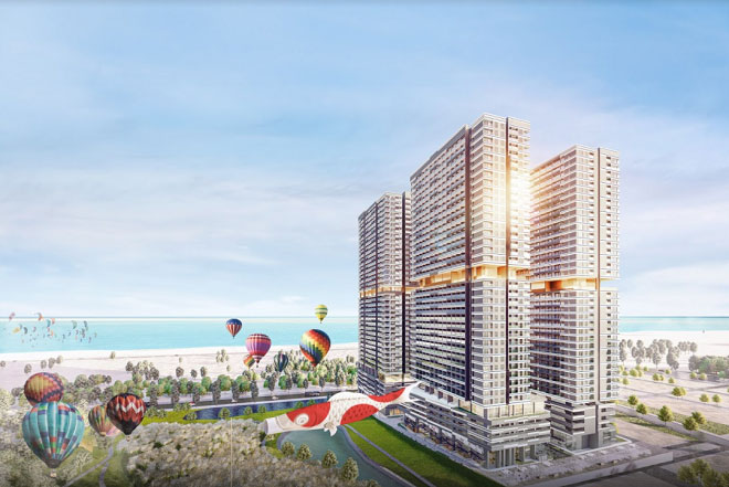 Khu đô thị Takashi Ocean Suite Kỳ Co được phát triển theo phong cách Nhật Bản bên vịnh Quy Nhơn