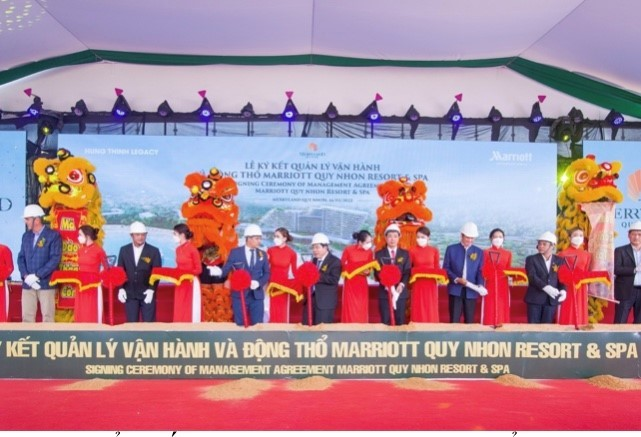 Marriott Quy Nhơn Resort & Spa sở hữu vị trí đắc địa