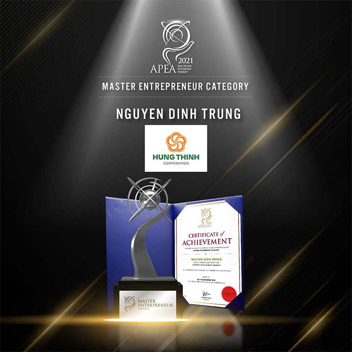 tap doan hung thinh duoc vinh danh doanh nghiep xuat sac chau a 2021